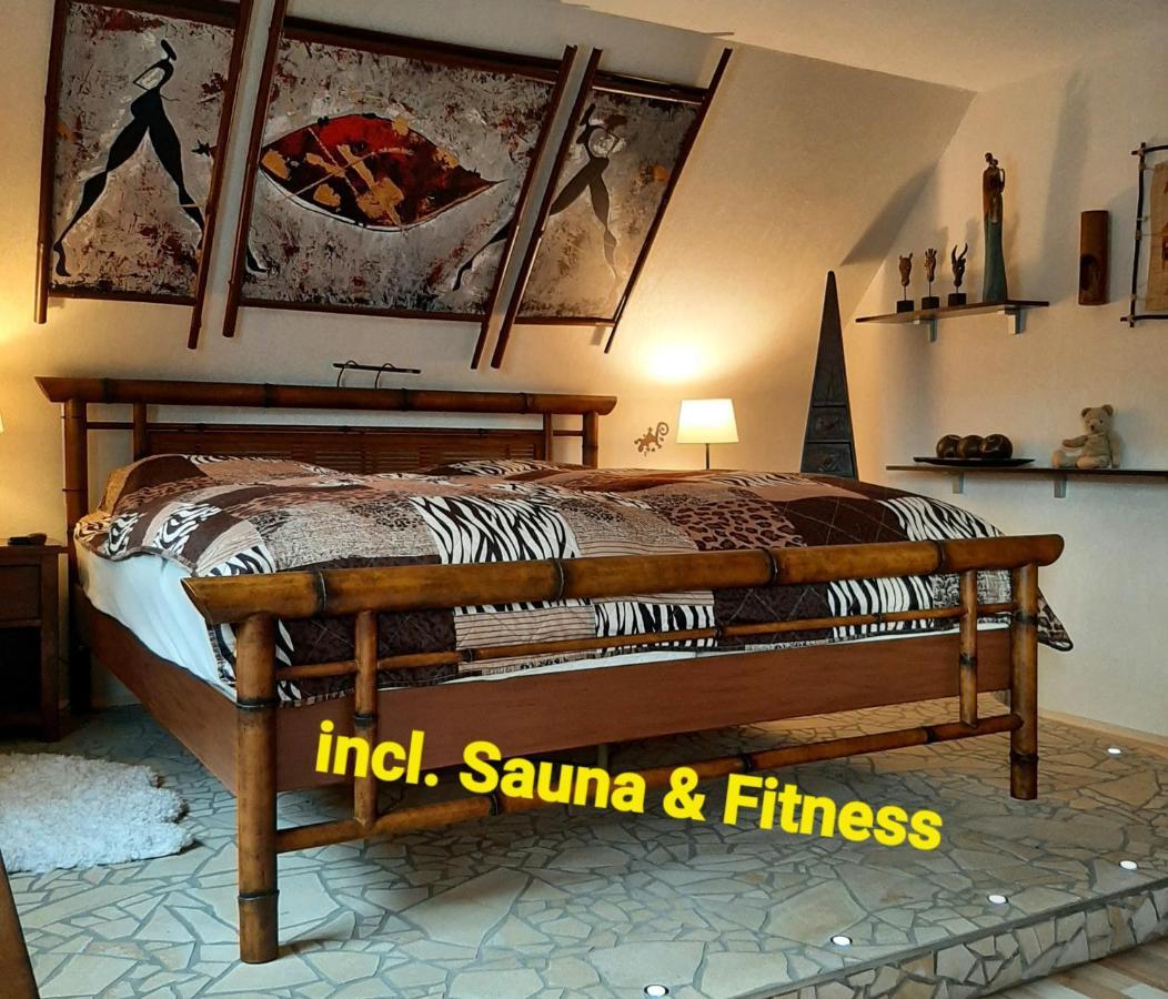 Ferienwohnung Fitness Entspannung Sauna Im Westerwald Derschen Kültér fotó