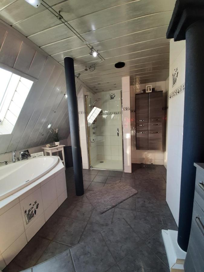 Ferienwohnung Fitness Entspannung Sauna Im Westerwald Derschen Kültér fotó