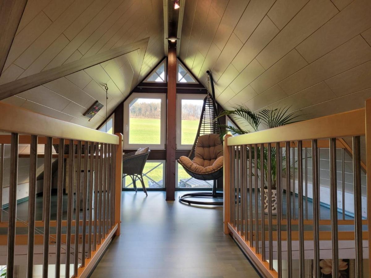 Ferienwohnung Fitness Entspannung Sauna Im Westerwald Derschen Kültér fotó
