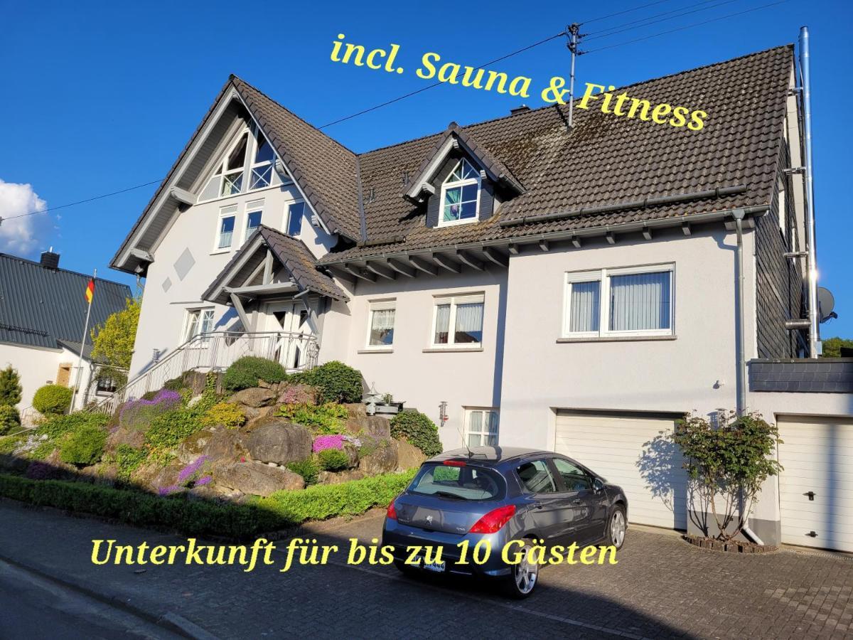 Ferienwohnung Fitness Entspannung Sauna Im Westerwald Derschen Kültér fotó